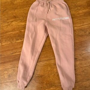 PrettyLittleThing Pink  Joggers